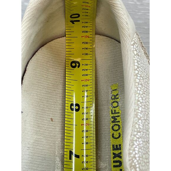 Vans Asher Deluxe Women's Sneaker Skateboard 8 White Flat Athletic Shoes - Picture 9 of 10